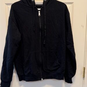 Athletic Works Charcoal Zip-Up Jacket